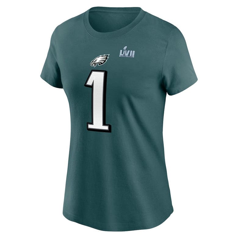 Men's Nike Jalen Hurts Gray Philadelphia Eagles Super Bowl LVII