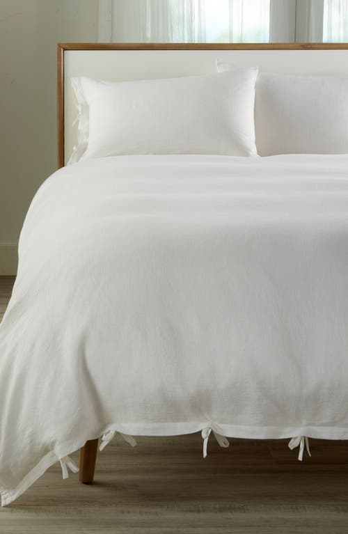 TREASURE & BOND TREASURE & BOND RELAXED COTTON & LINEN DUVET COVER 