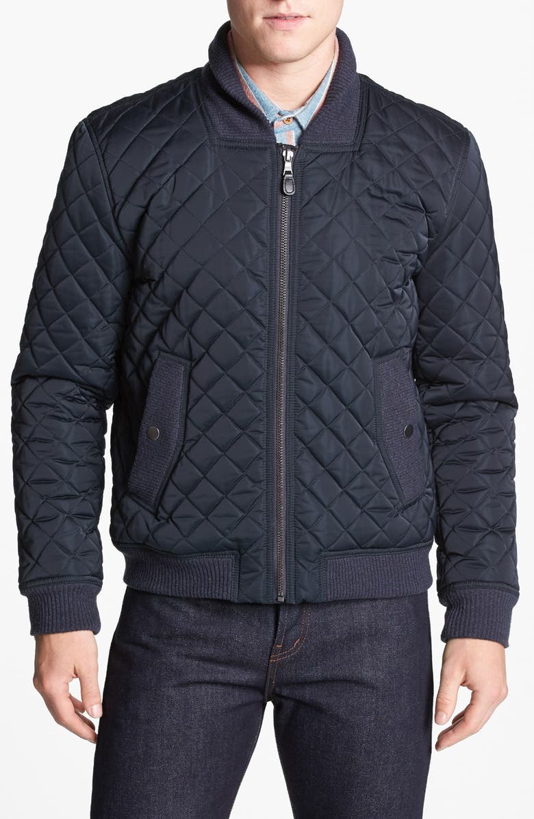 7 For All Mankind® Quilted Bomber Jacket | Nordstrom