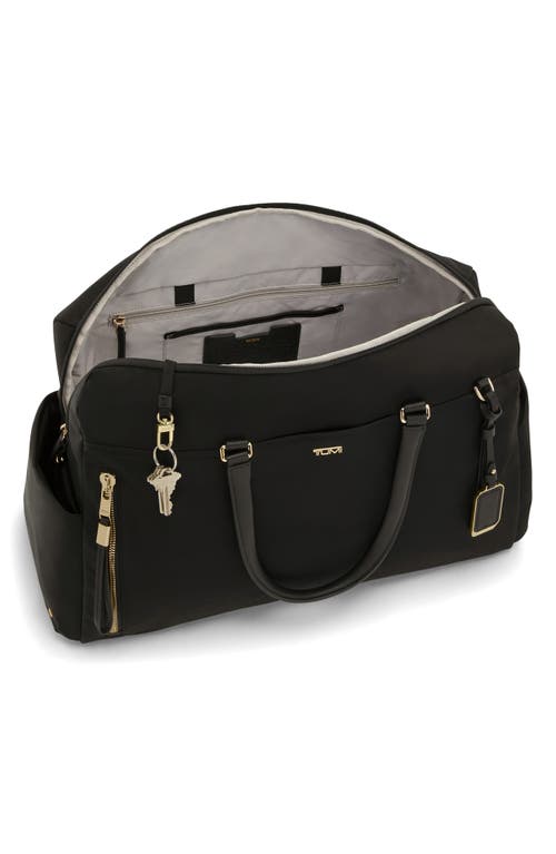 Shop Tumi Venice Duffle Bag In Black/gold