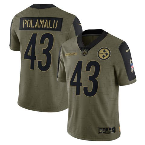 Men's Nike Aaron Donald Brown Los Angeles Rams 2023 Salute to Service Limited Jersey