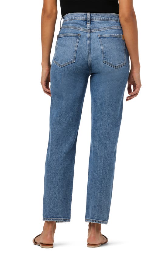 Shop Joe's The Honor High Waist Ankle Straight Leg Jeans In Main Character