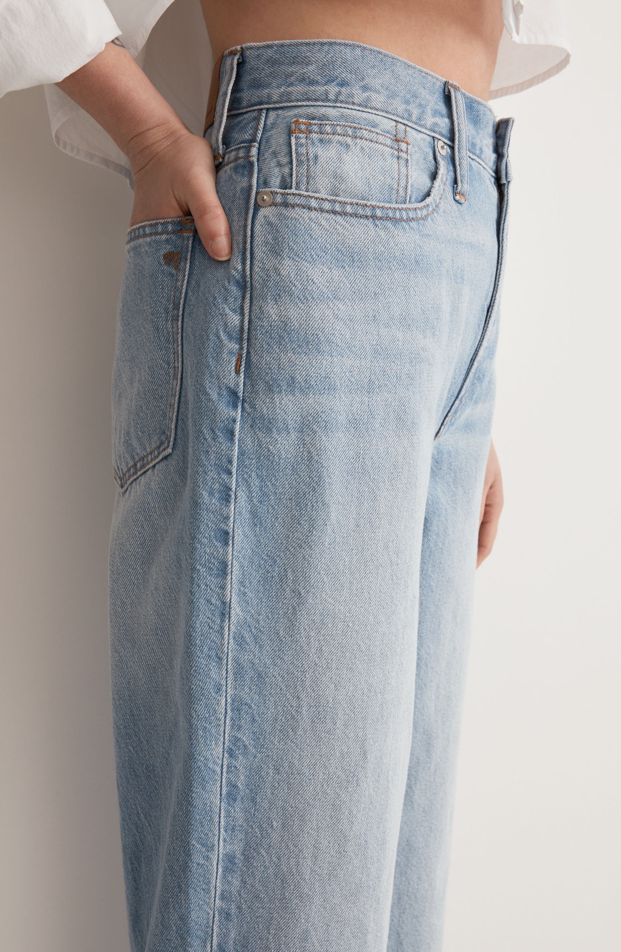 Madewell Baggy Tapered Jeans Nordstrom