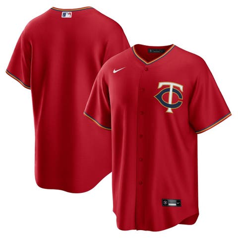 Men's Minnesota Twins Nike Red Alternate Replica Team Jersey