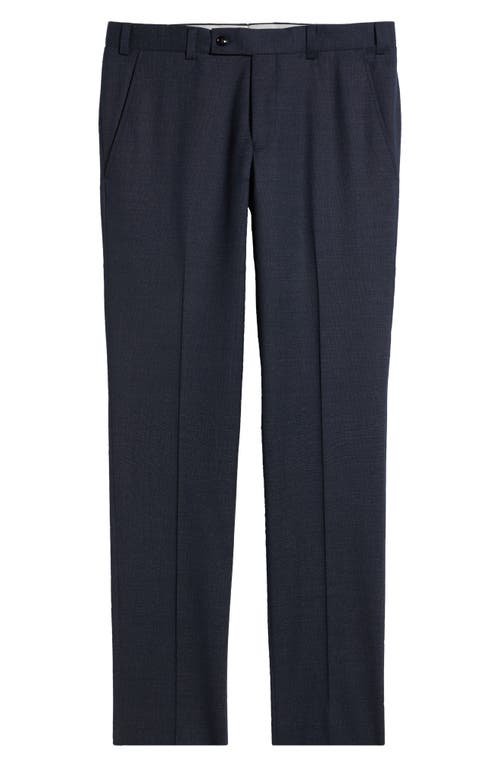 Shop Ted Baker London Jerome Slim Fit Stretch Wool Pants In Blue