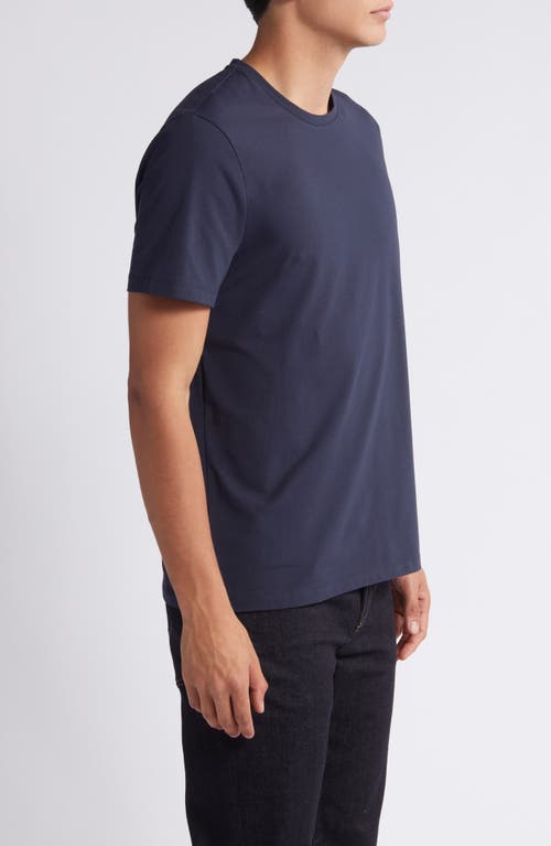 Shop 7 For All Mankind Luxe Performance T-shirt In Navy