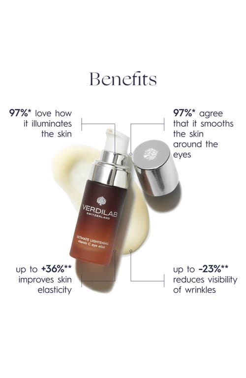 Verdilab Ultimate Lightening Vitamin C Eye Elixir In No Color