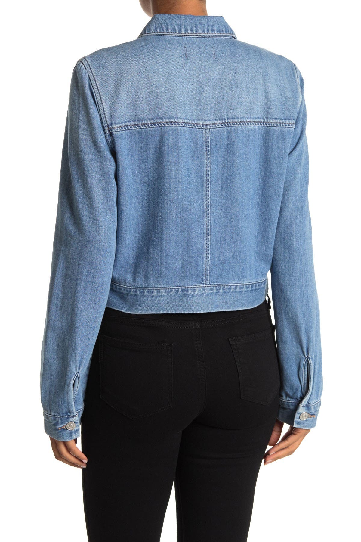 stretch trucker jacket