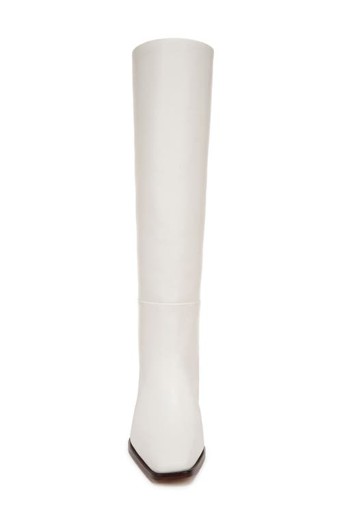 Shop Vince Gerrie Knee High Boot In Milk