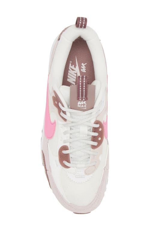 Shop Nike Air Max 90 Futura Sneaker In Platinum Violet/pink