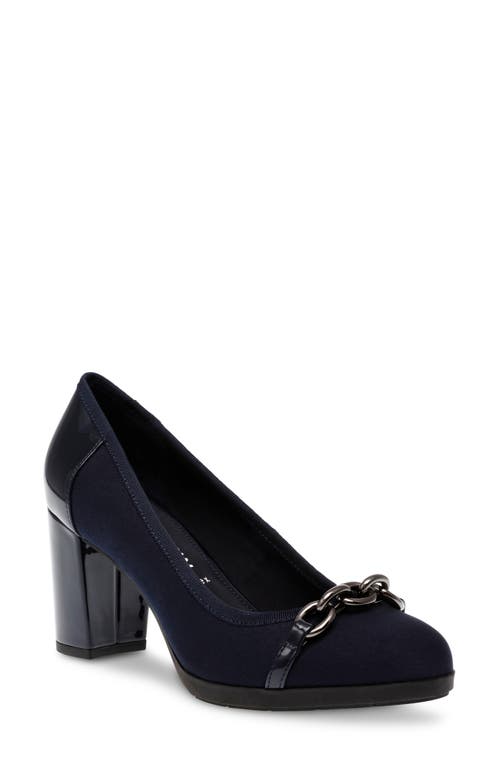 Anne Klein Celina Chain Block Heel Pump at Nordstrom,