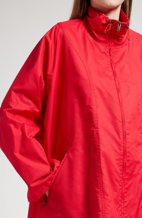 Shop The Row Dune Oversize Windbreaker In Scarlet