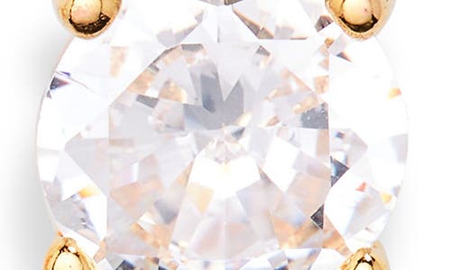 Nordstrom Rack Set Of 3 Stud Earrings In Clear- Gold