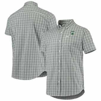 Lids Oakland Athletics Columbia Americana Tamiami Omni-Shade Button-Down  Shirt - Green