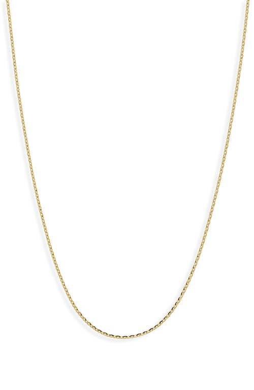 Bony Levy 14K Gold Diamond Cut Chain Necklace in 14K Yellow Gold