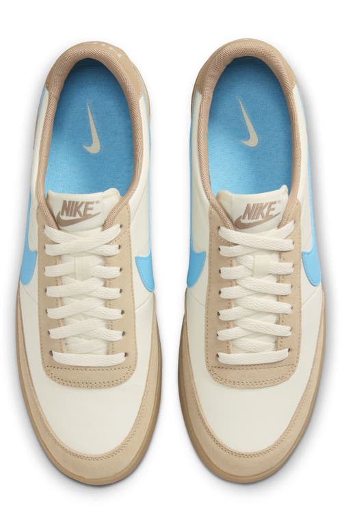 Shop Nike Killshot 2 Leather Sneaker In Sail/baltic Blue/hemp