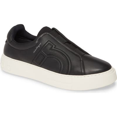 Salvatore Ferragamo Tasko Slip-On, Black