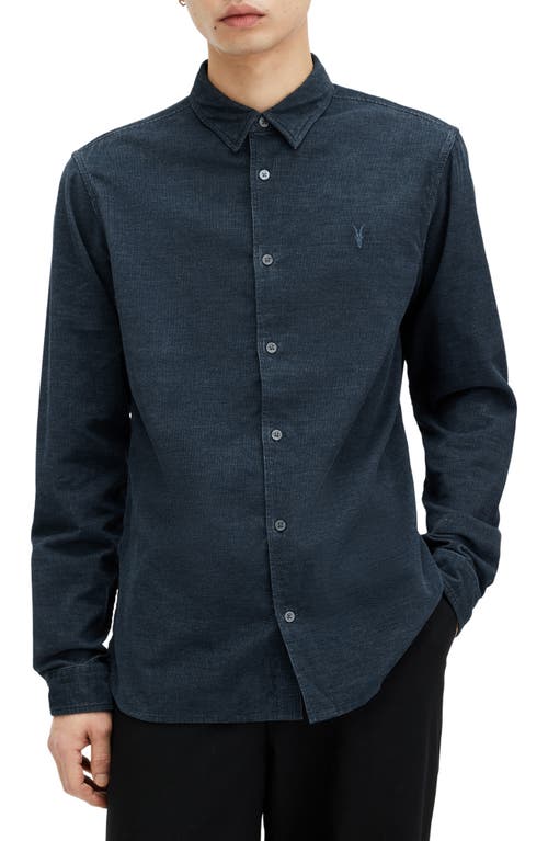 AllSaints Lorella Cotton Button-Up Shirt at Nordstrom,