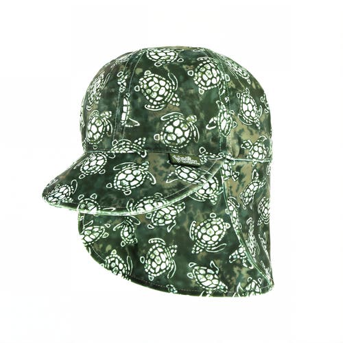 Uv Skinz Swim Flap Hat In Turtle Cove