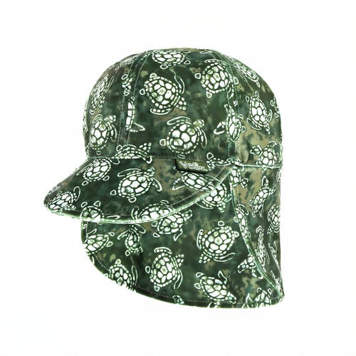 Shop Uv Skinz Swim Flap Hat In Turtle Cove