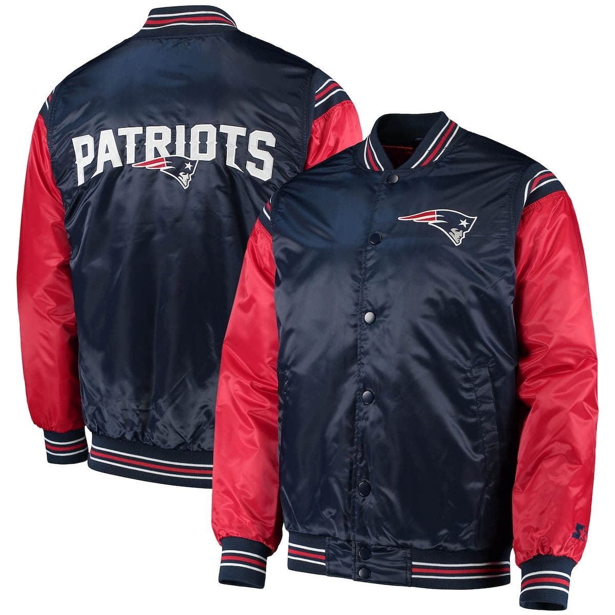 patriots satin jacket
