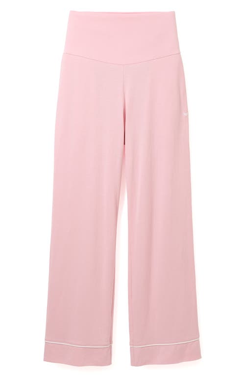 Luxe Pima Cotton Maternity Pants in Pink