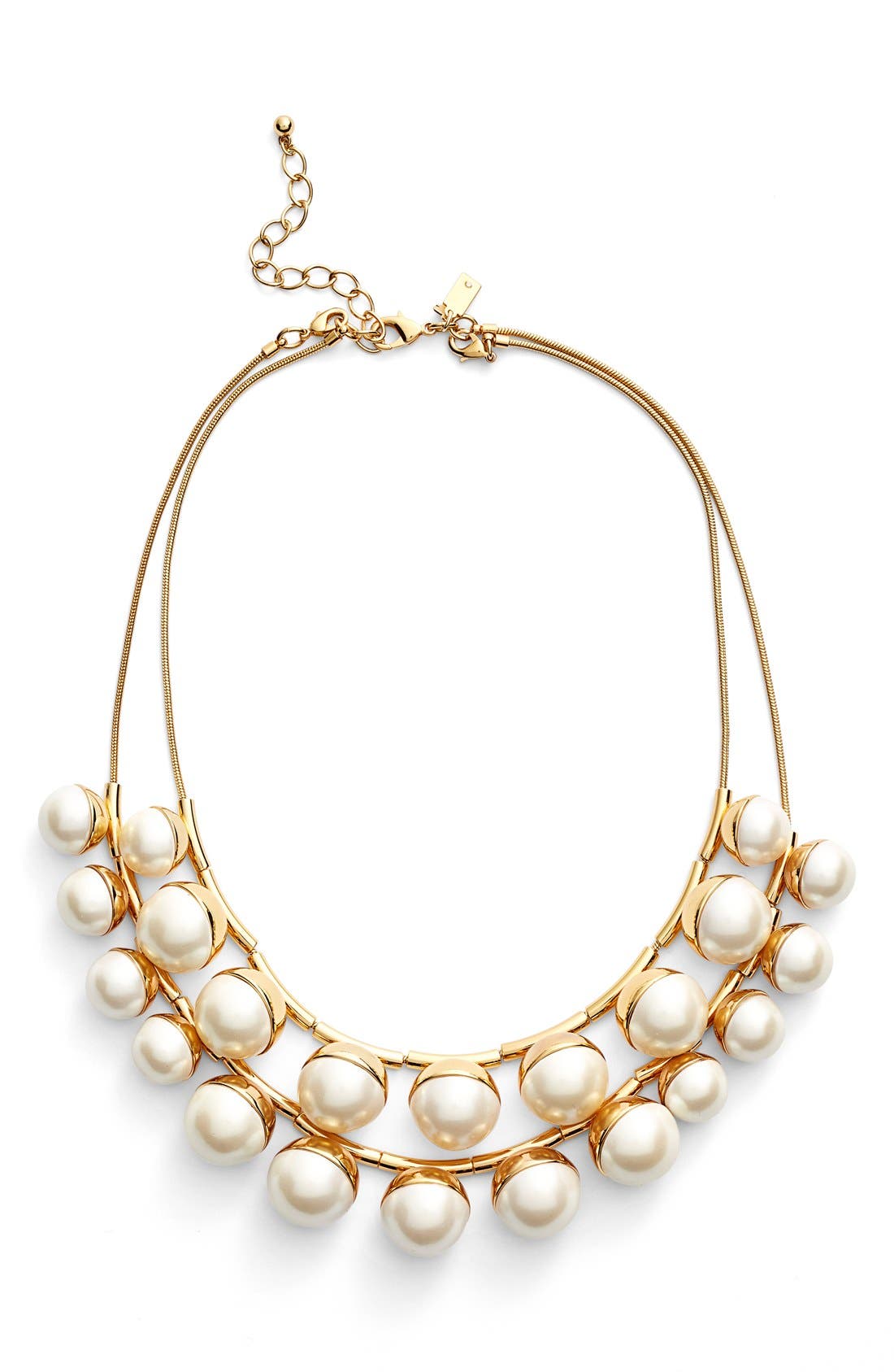 kate spade new york 'bits & baubles' multistrand faux pearl necklace