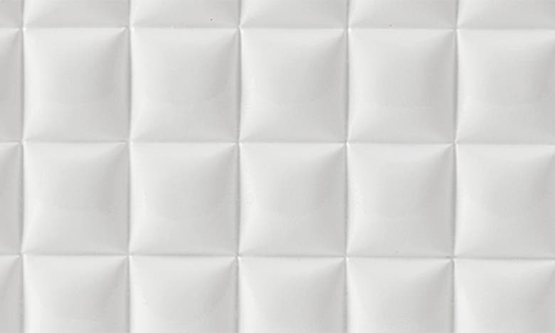 Kassatex Piazza Wastebasket In White