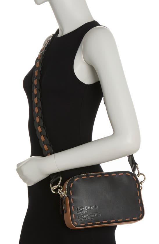 Ted Baker Braideo Crossbody Bag In Black