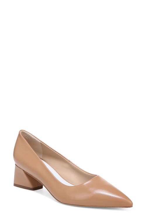 Racer Pointed Toe Pump in Toffee