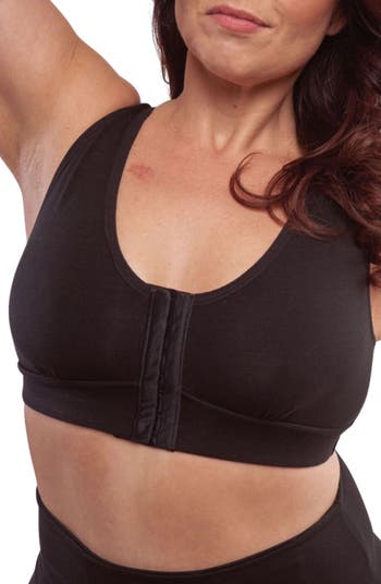 Rora Pocketed Front Closure Bra, Comfortable & Supportive