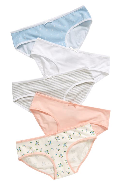 Tucker + Tate Kids' 5-Pack Hipster Briefs in Sweet Daisy Pack
