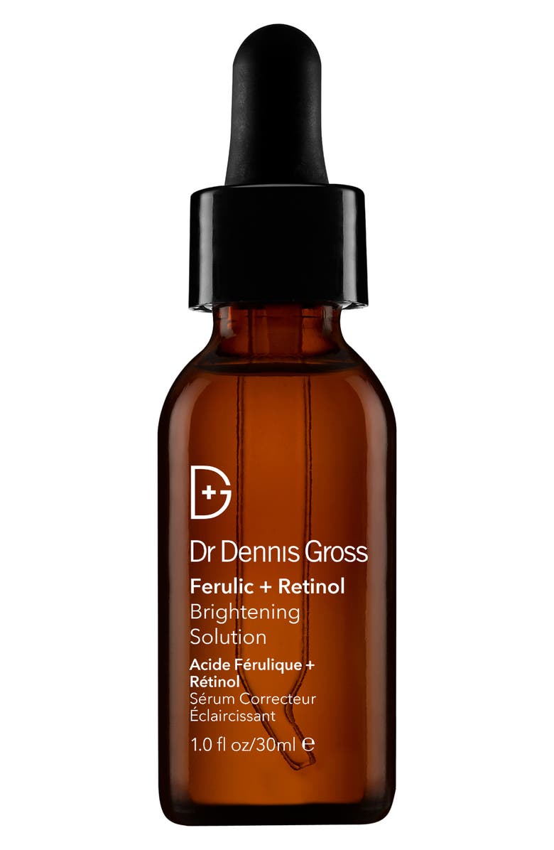 Dr. Dennis Gross Skincare Ferulic Acid + Retinol Brightening Solution, Main, color, 