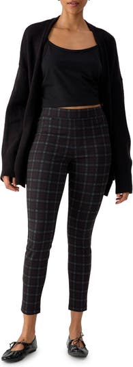 Sanctuary Runway Plaid Leggings Nordstrom