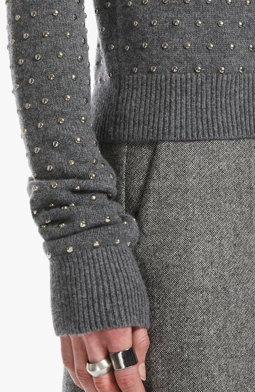 Shop Sportmax Wool Blend Sweater In Pearl Grey