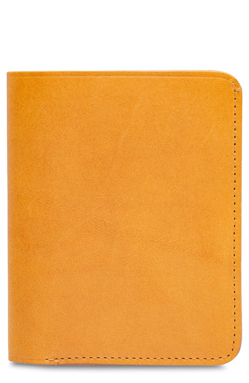 Bosca Leather Bifold Wallet in Tan