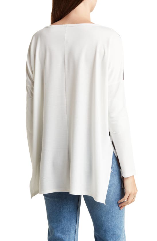 Shop Go Couture Dolman Sleeve Knit Top In Summer Song