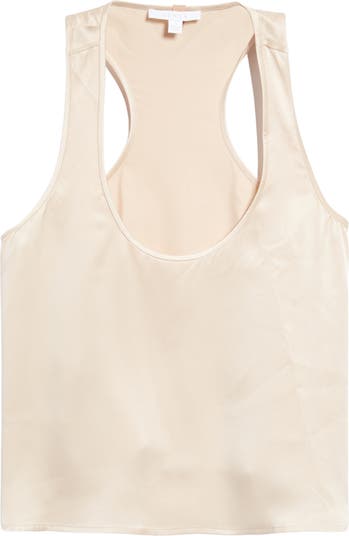 Lunya Racerback Silk Pajama Tank