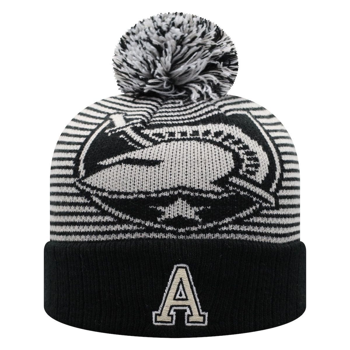 Black Knights Line Up Cuffed Knit Hat 