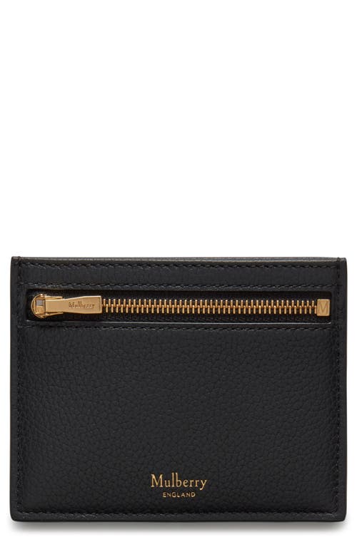 Mulberry Zipped Leather Card Case in at Nordstrom