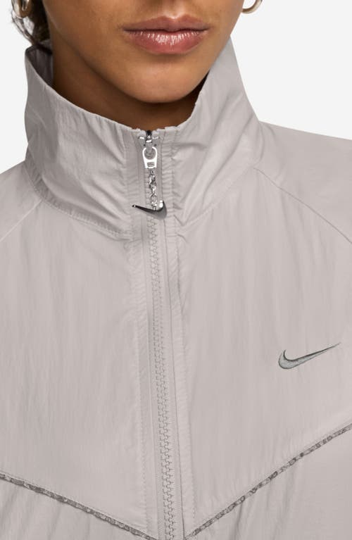 Nike Windrunner Storm-fit Nylon Jacket In Light Iron