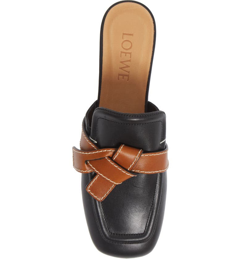 Gate Belted Leather Mule