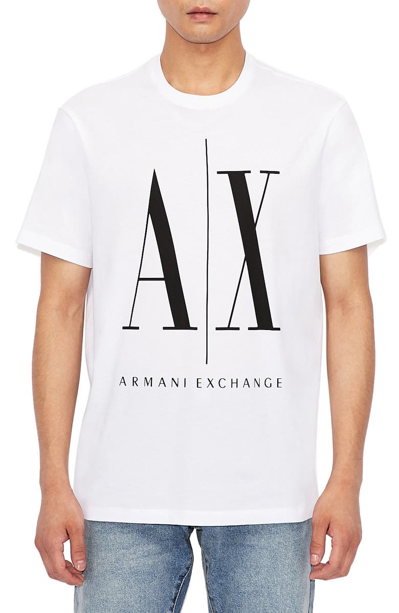 Armani Exchange Icon Logo Cotton Graphic Tee | Nordstrom