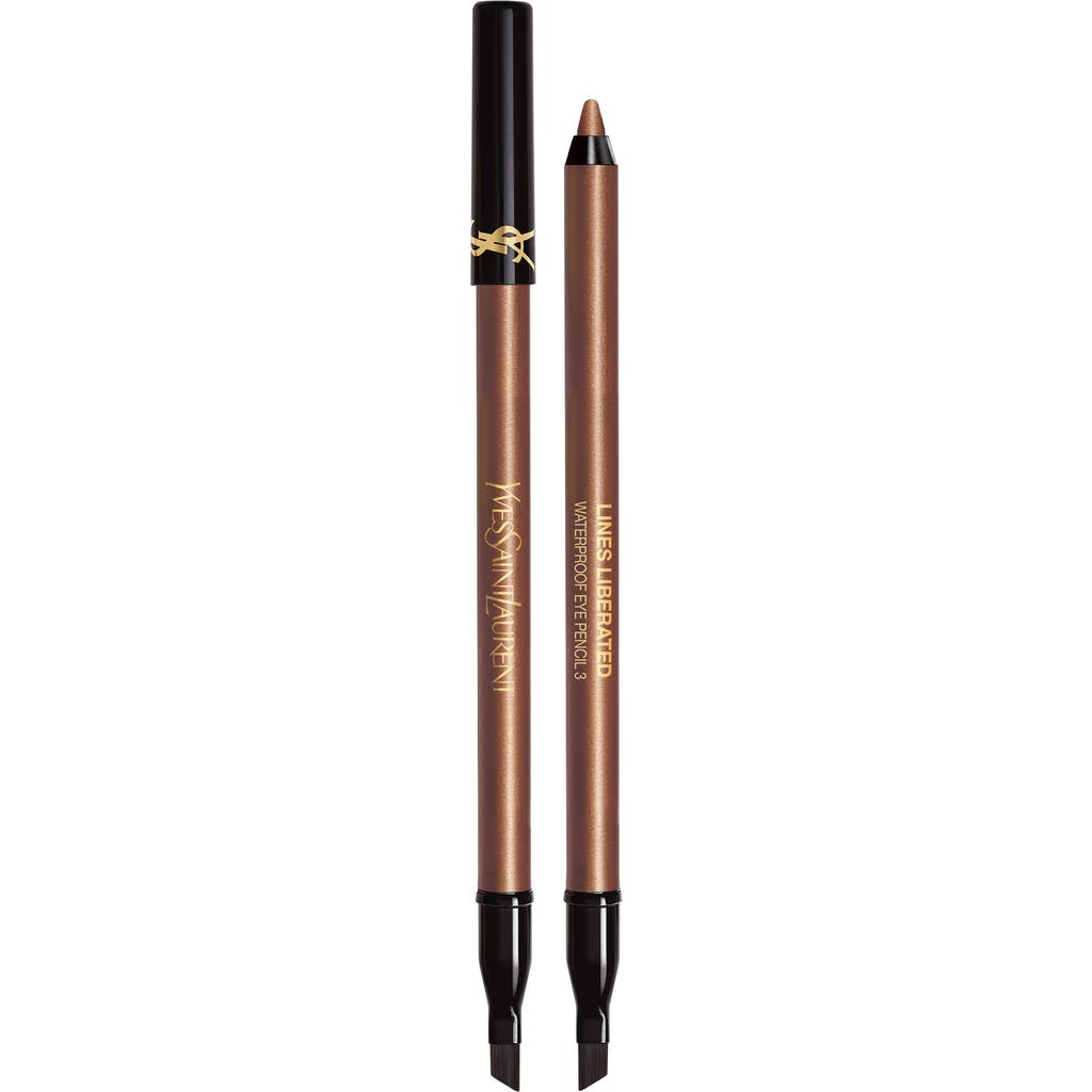 Saint Laurent Yves Lines Liberated 24hr Waterproof Eyeliner In 03 Bronze