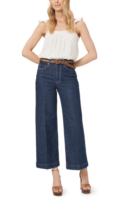 Shop Paige Harper High Waist Ankle Wide Leg Jeans In Casa