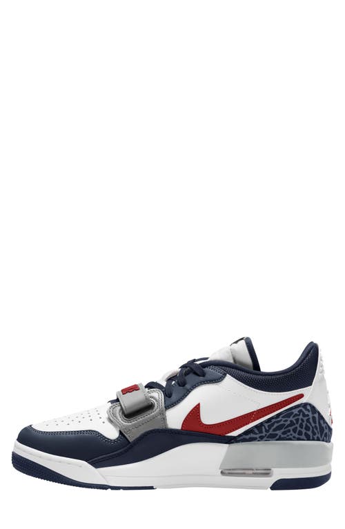 Shop Nike Air Jordan Legacy 312 Low Sneaker In White/varsity Red/navy