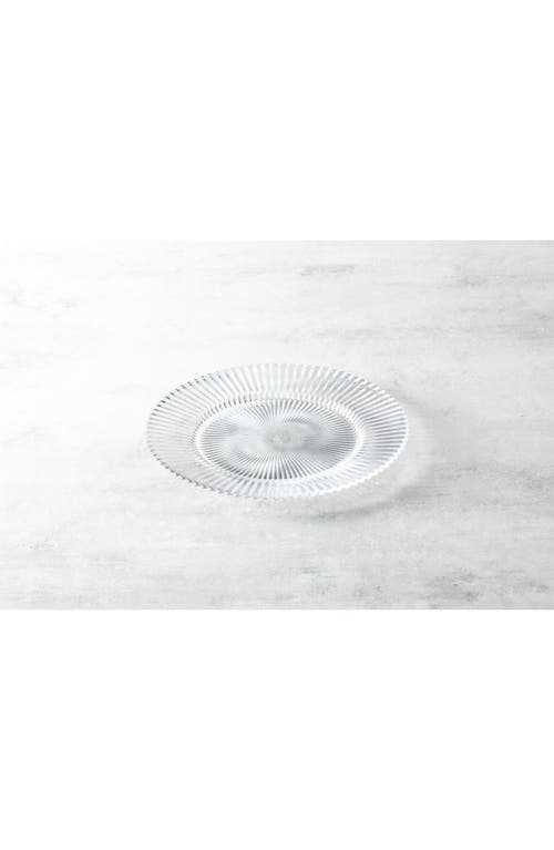 Fortessa Archie Set Of 4 Charger Plates In Clear