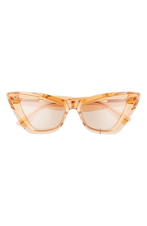 Soft cat eye round sunglasses Bottega Veneta BV 1035 col.004 green, Occhiali