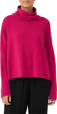 Eileen fisher cashmere turtleneck on sale sweater