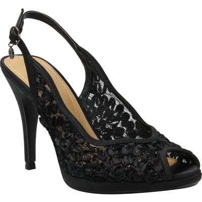 J. Renee Dariana Slingback Sandal B - Black
